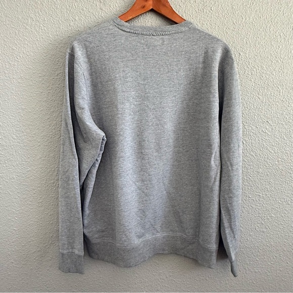 Karl Lagerfeld Paris Circle Logo Crewneck Sweater Size Large French Terry - Picture 4 of 5